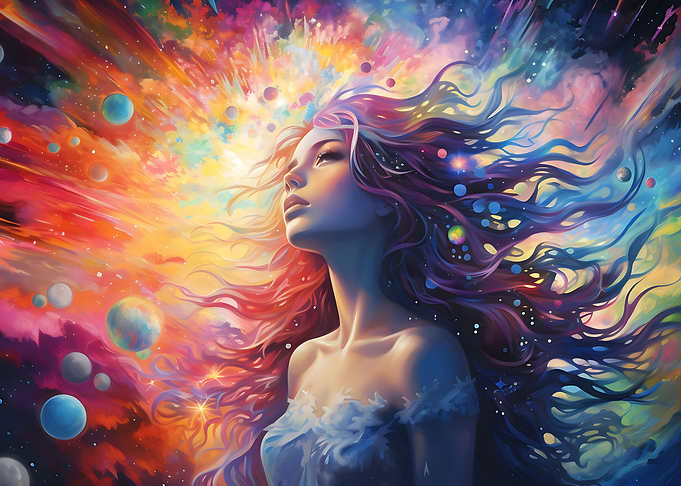 fantasy girl portrait
