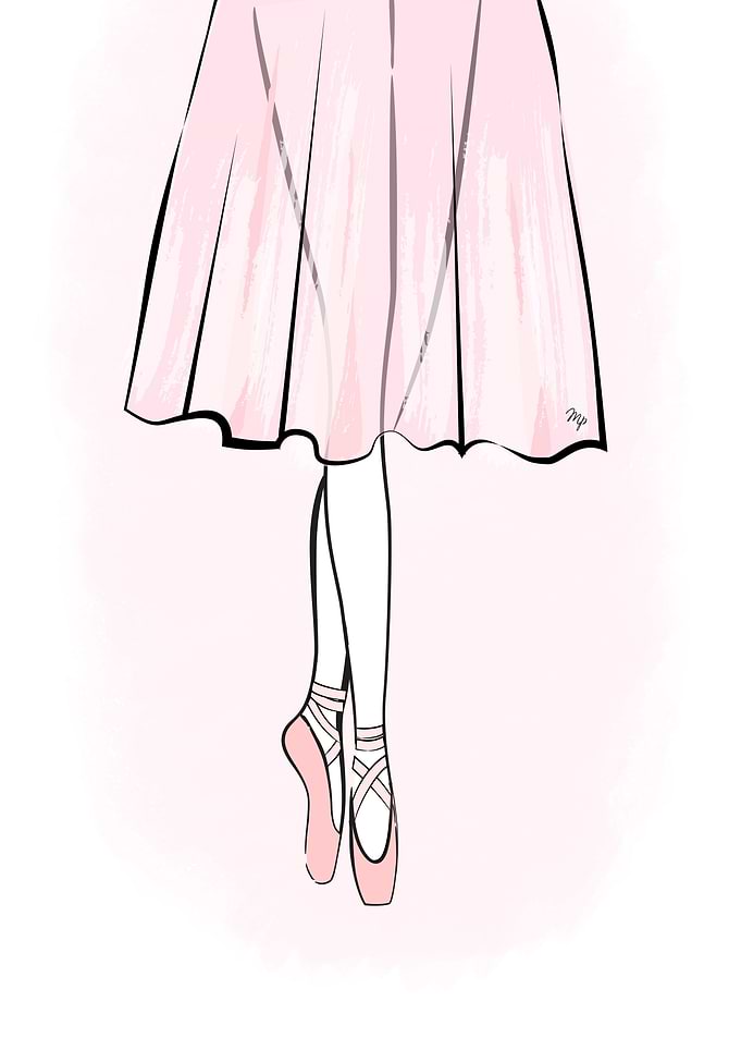 Pretty Ballerina illustra