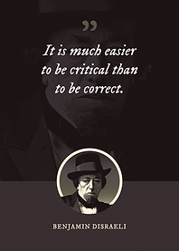 It is much easier to be