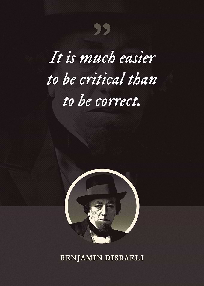 It is much easier to be