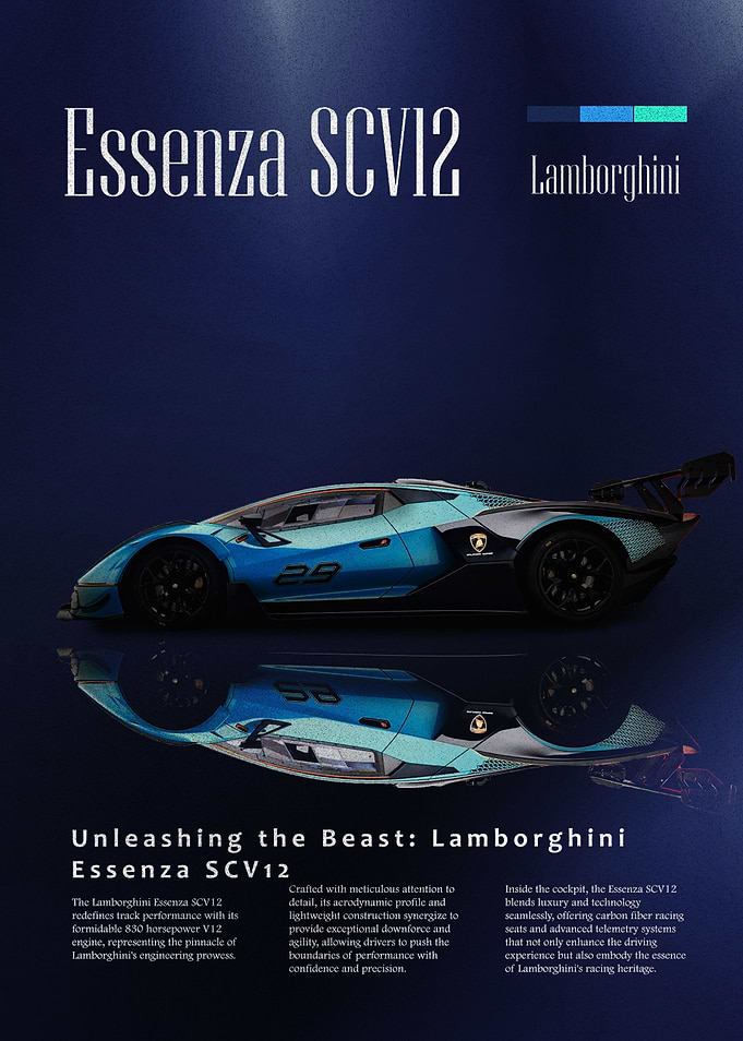 Lamborghni SCV12 Race Car
