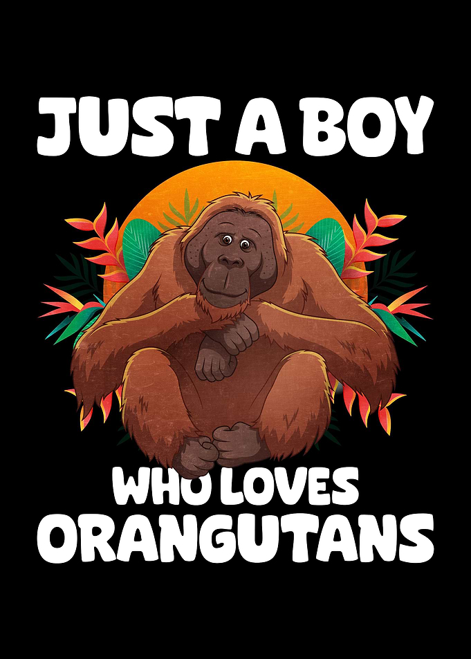 Orangutan Gift Funny