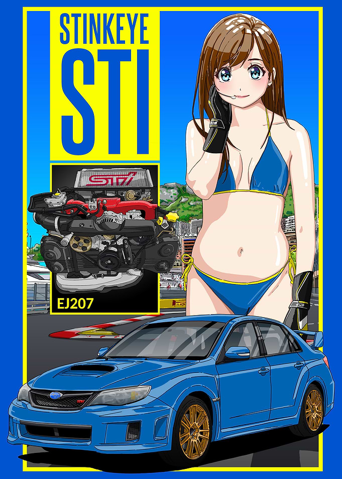 WRX STi Stink eye