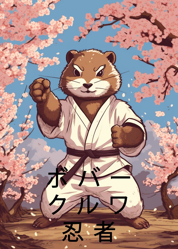 Bober Meme Ninja
