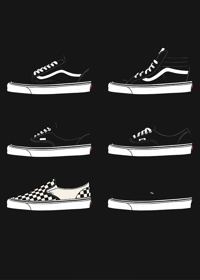 Vans Type Poster