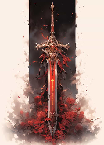 Fantasy Red Sword