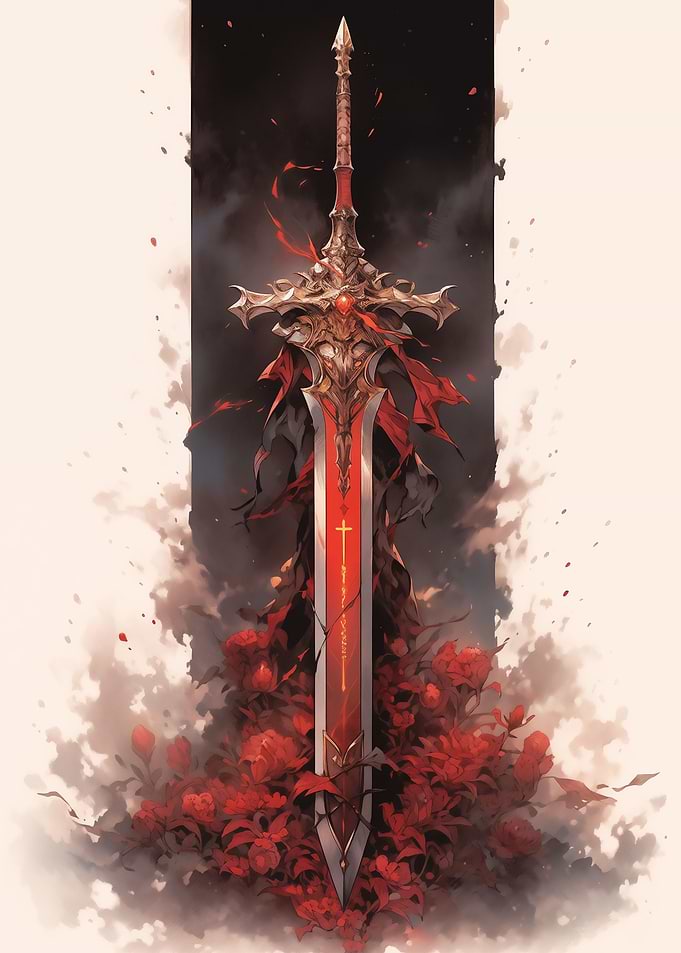 Fantasy Red Sword