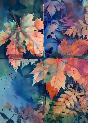 Seasonal leafs 4
