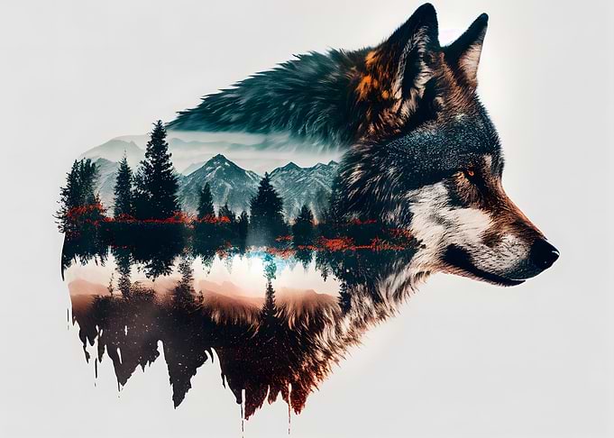 Wild Wolf Nature