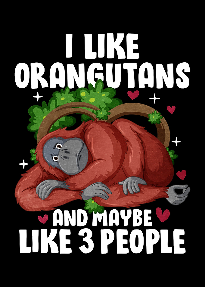 Orangutan Gift Funny