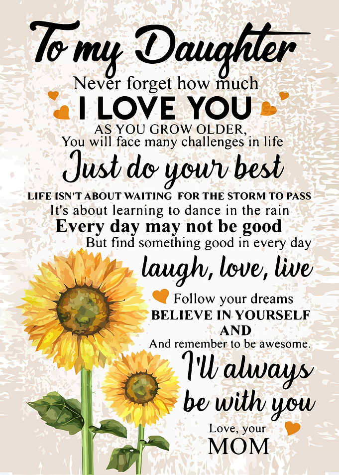 To My Daughter