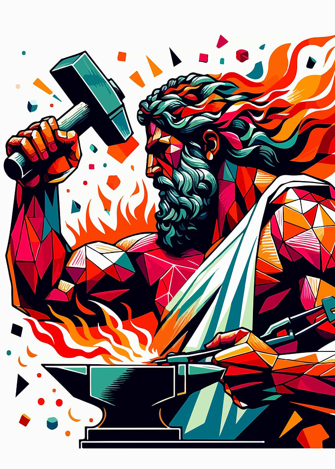 Hephaistos God of fire