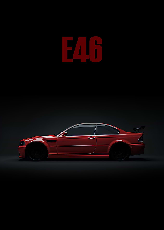 E46 Bimmer m sport car