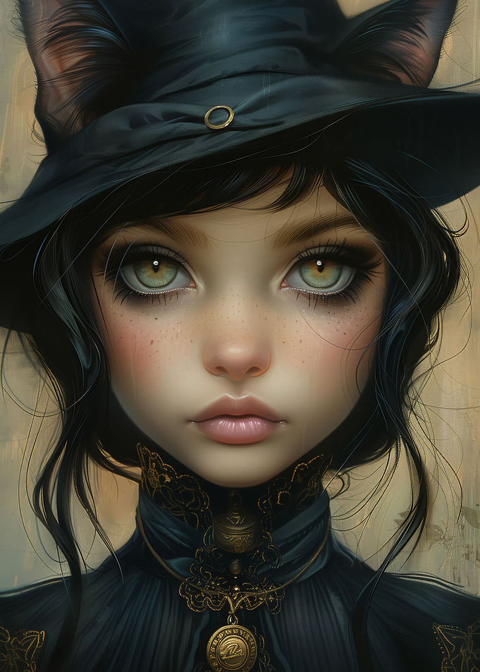 Victorian Cat Woman
