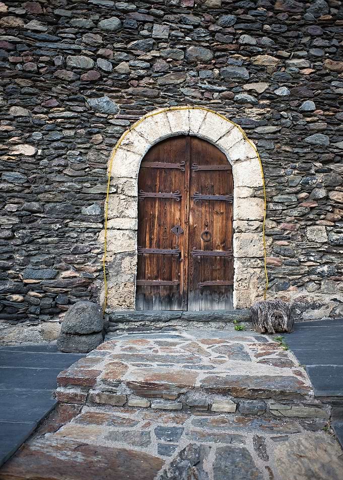 Historic church front