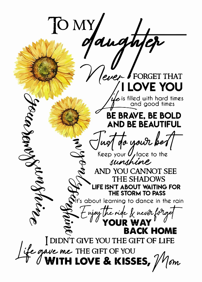 To My Daughter