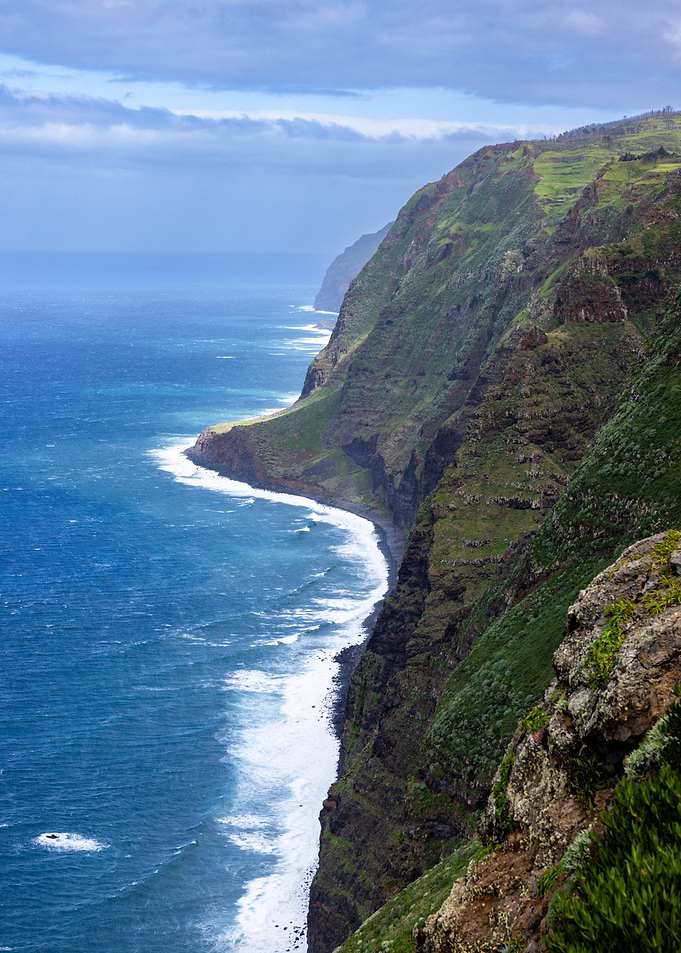 Ponta do Pargo coastline
