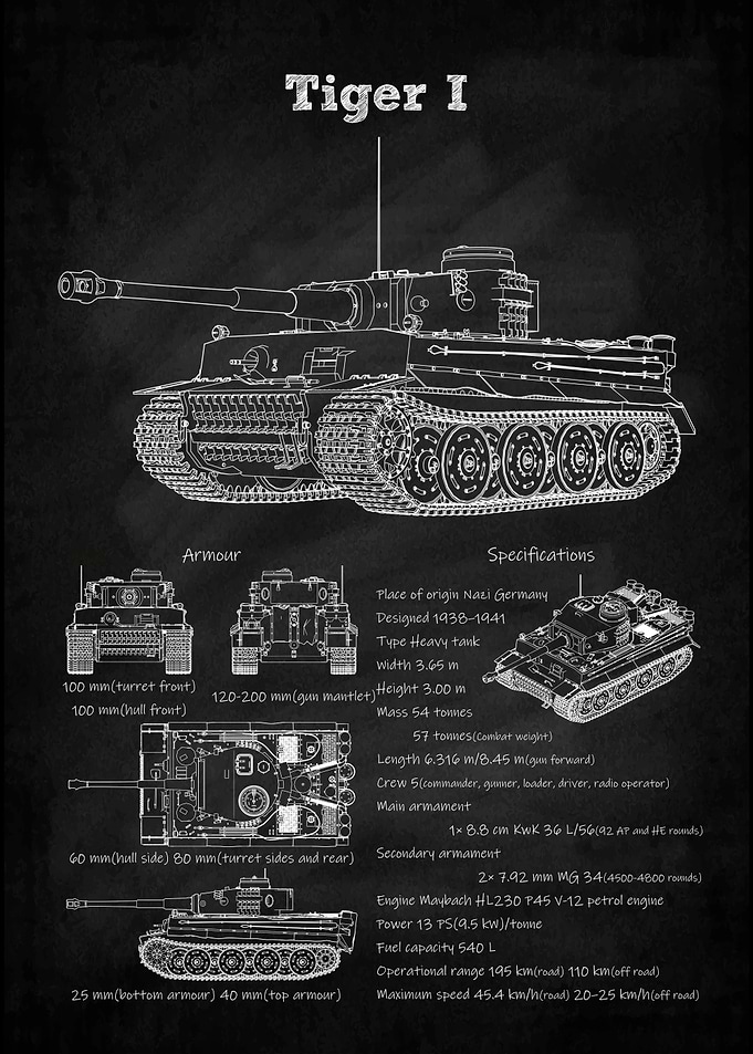 Tiger I German heavy tank