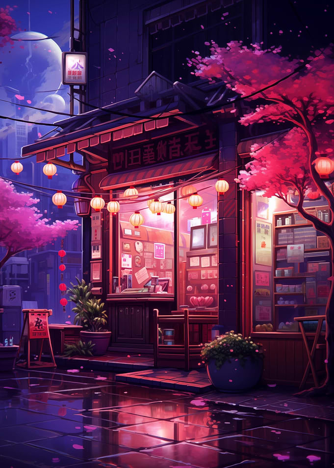 Japan Pixel art