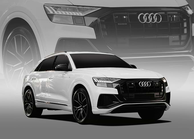 audi q8 2019 poster