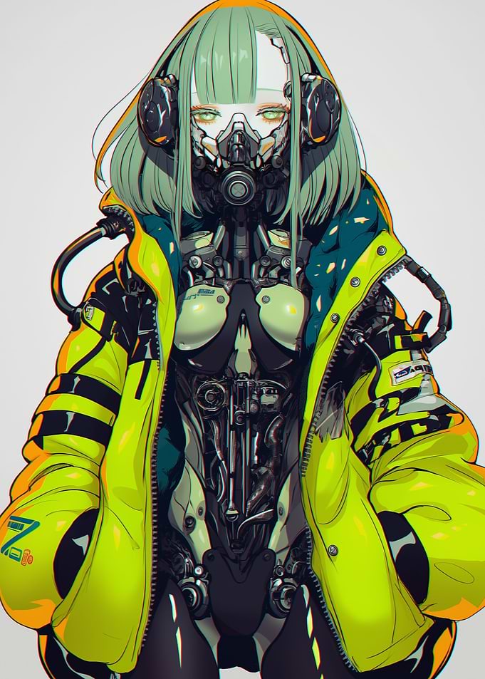 Full Body Machine Anime