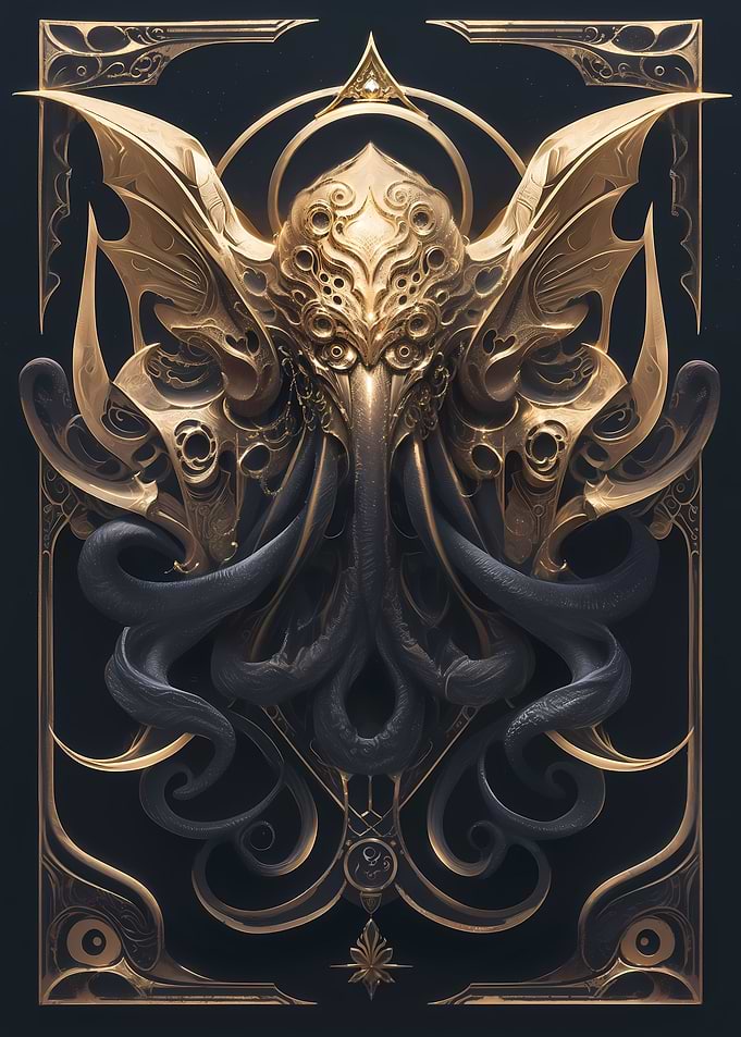 King Cthulhu Art Deco