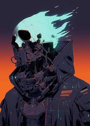 Skull Mask Punk
