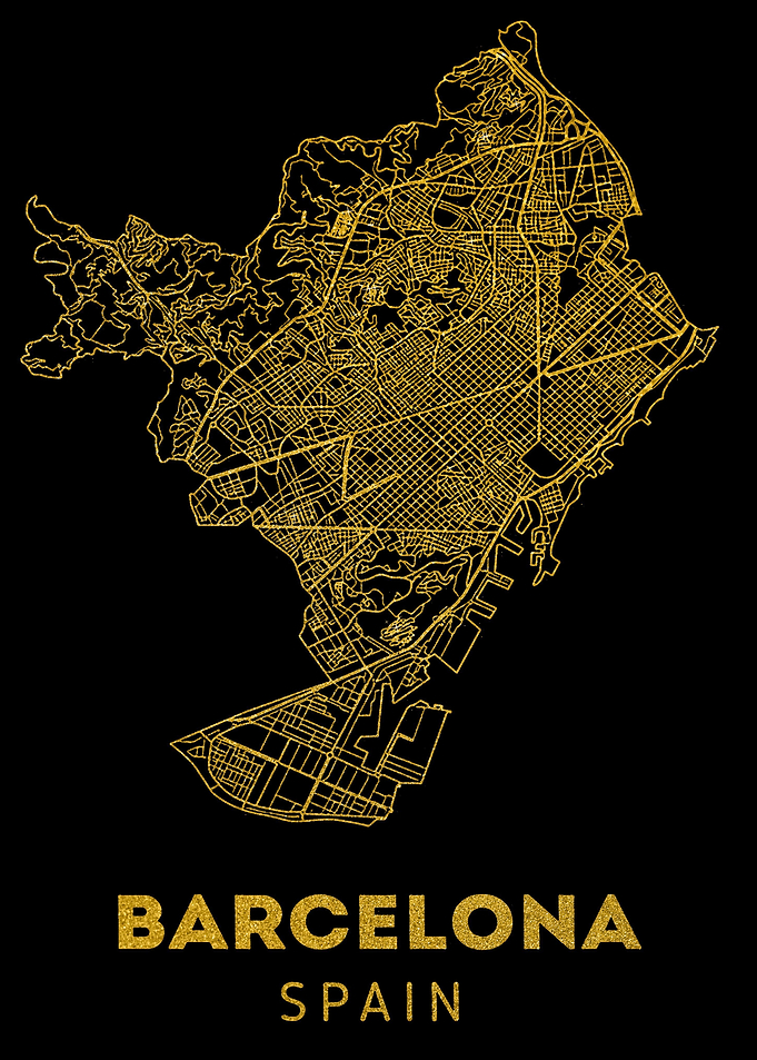 Maps City Barcelona