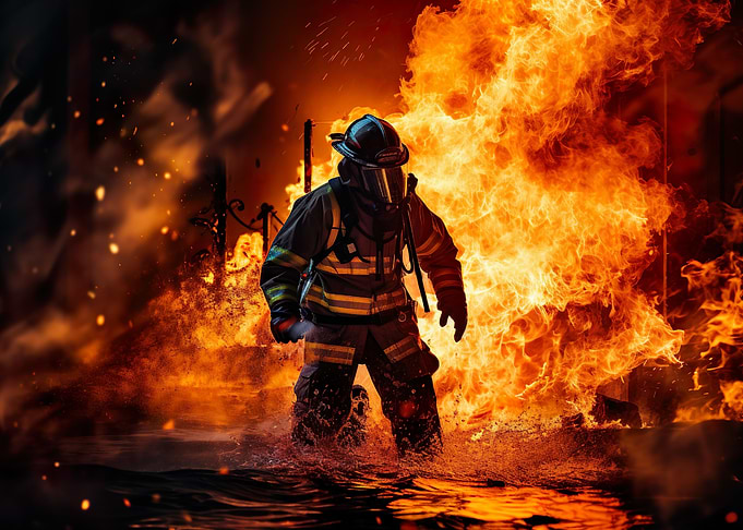 Firefighter Flame