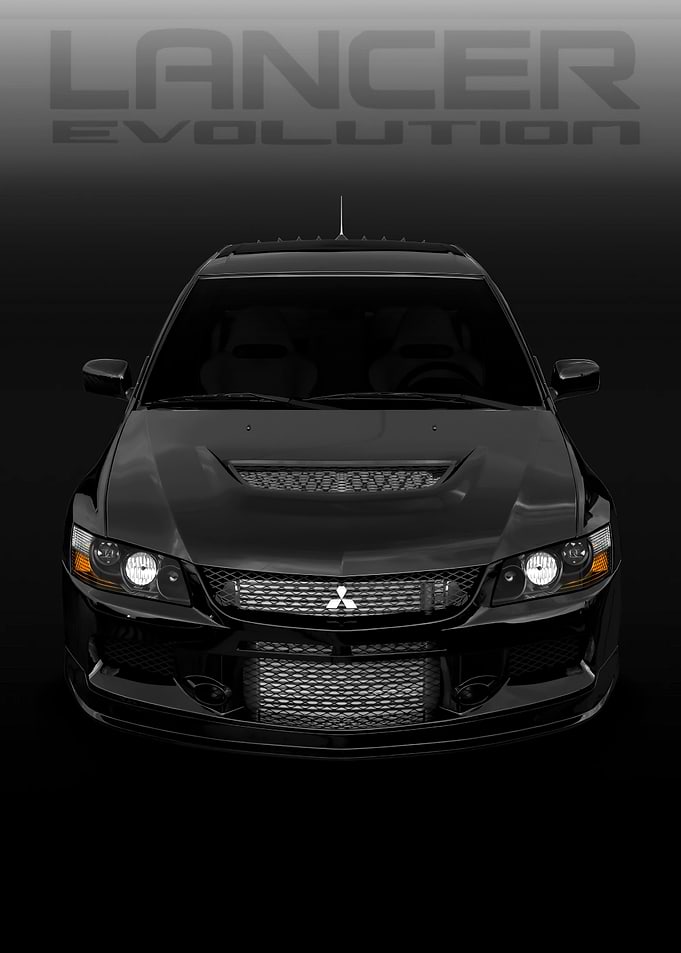 mitsubishi lancer evo art