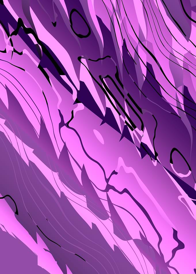 Abstract 3D shader pattern
