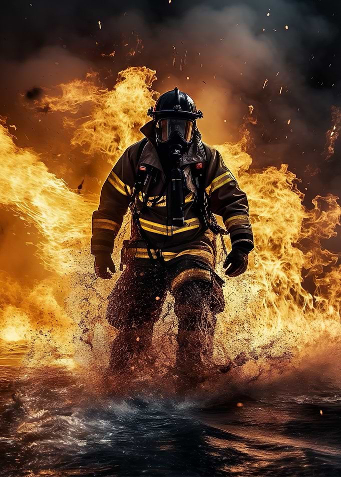 Firefighter Flame