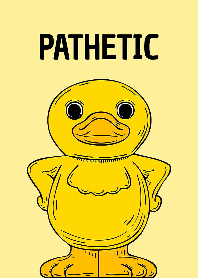 Pathetic Duck Meme