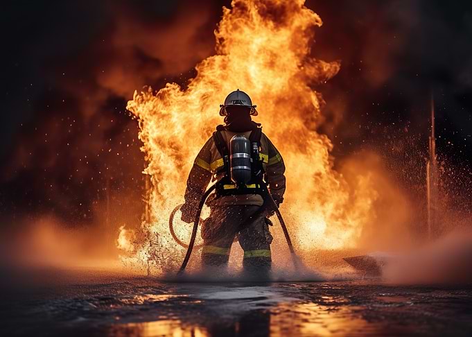 Firefighter Fire