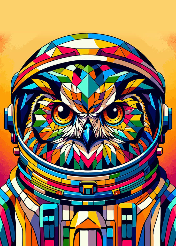 Owl astronaut wpap