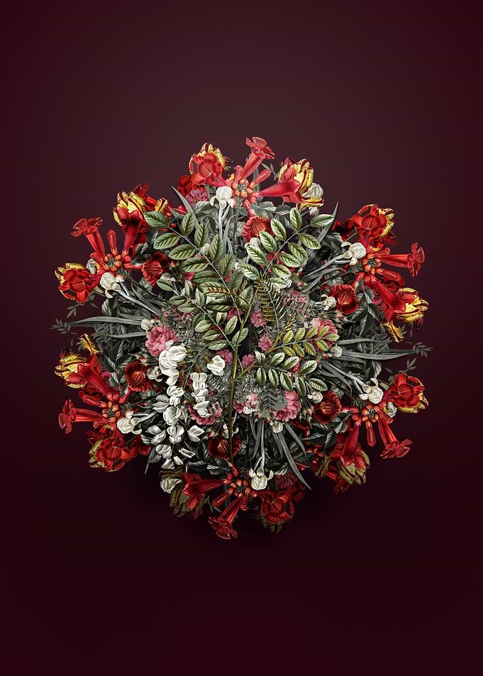 Black Locust Flower Wreath