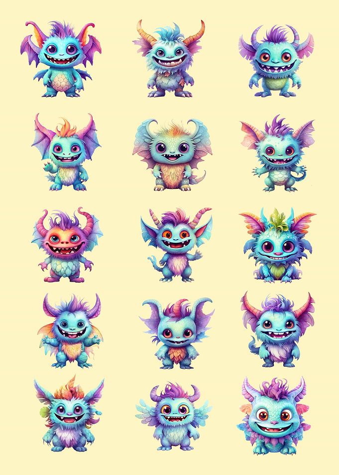 Cute Monsters