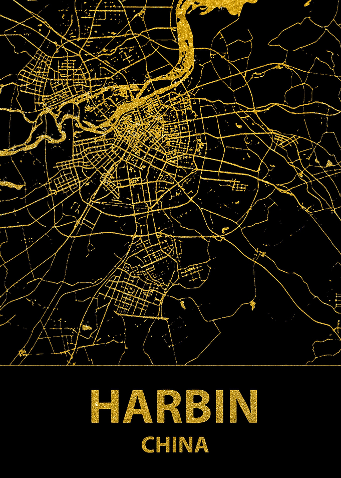 Harbin City Map
