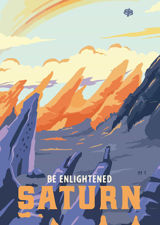 Travel to Saturn