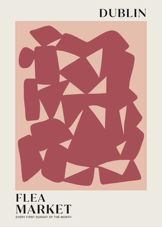 Dublin Flea Market Poster