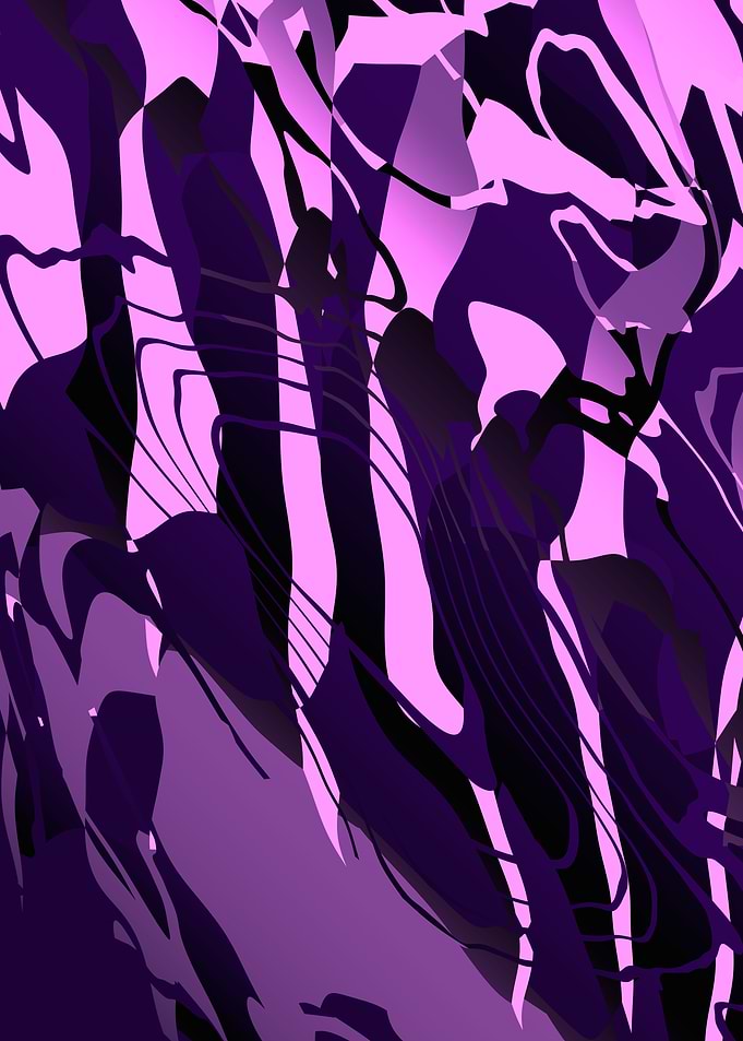 Abstract 3D shader pattern