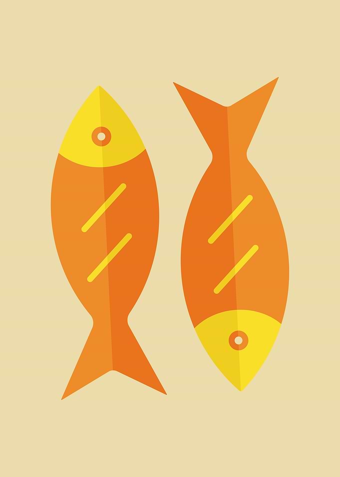 Fishes vector