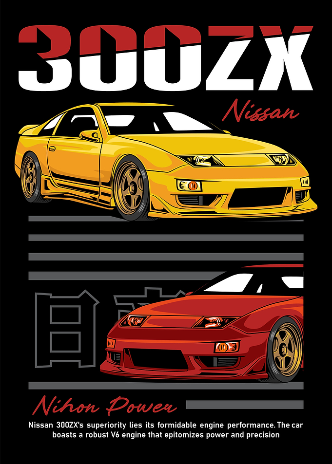 300ZX Racing JDM Car