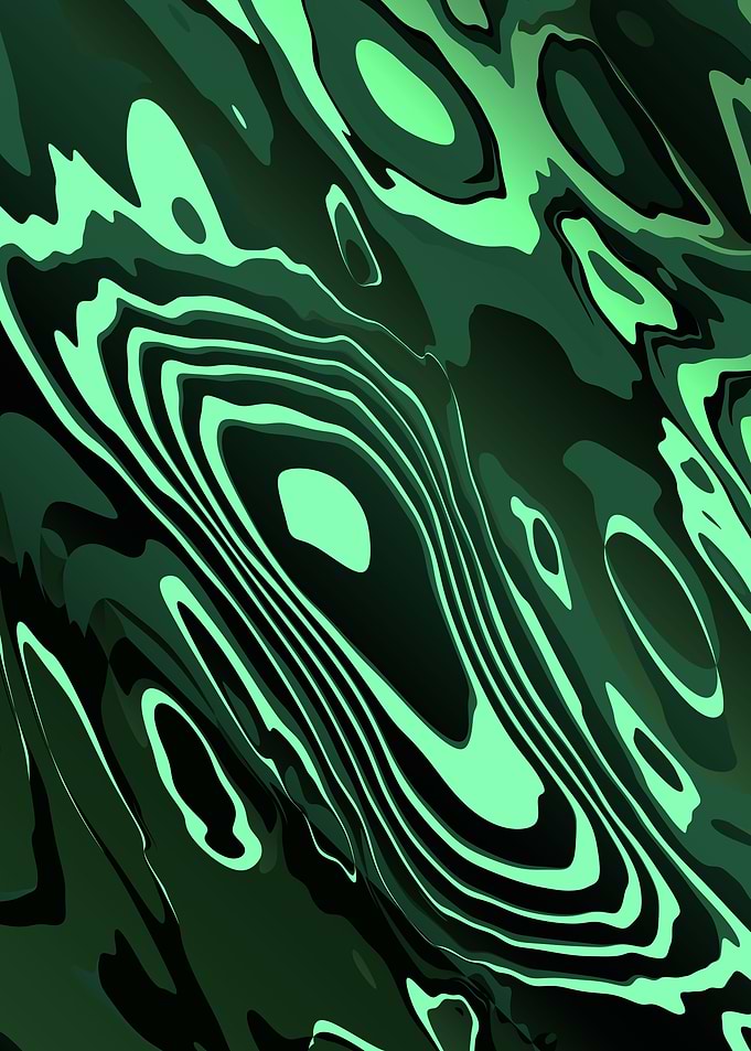 Abstract 3D shader pattern