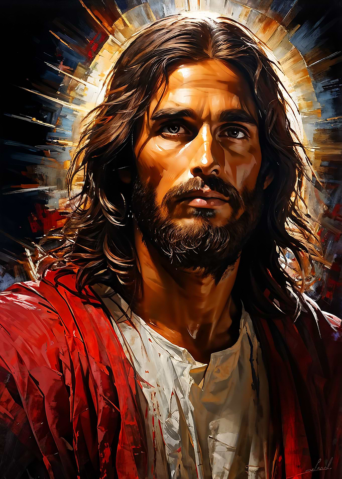 Painting of Jesus