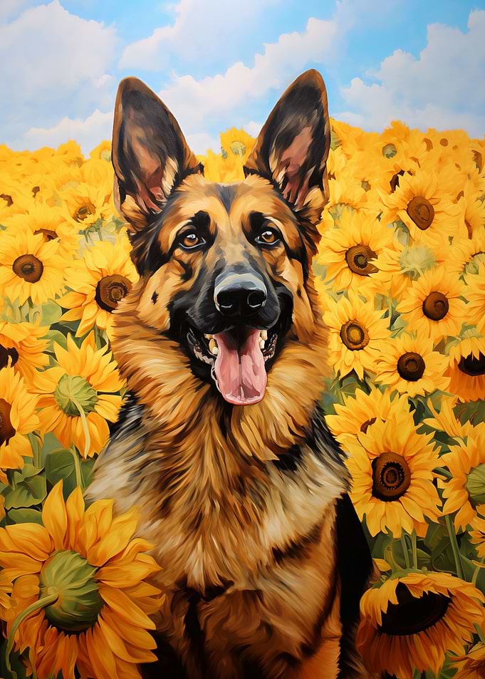 German shepherd dog