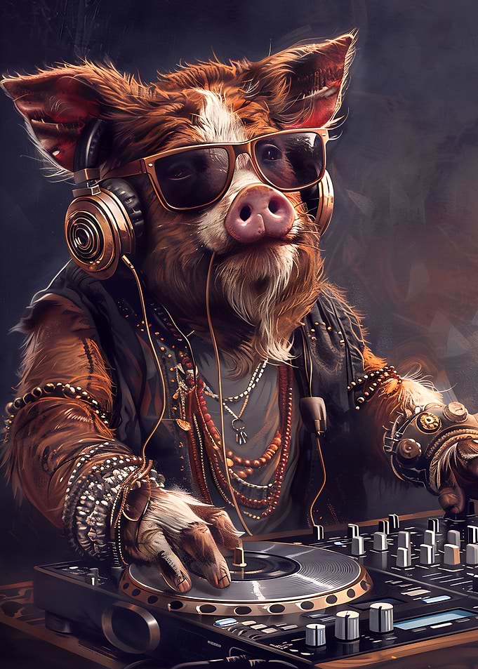 Wild hog DJ