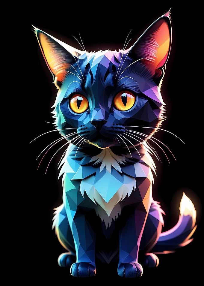 Isometric Cat