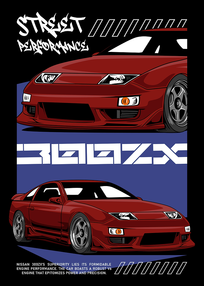 Retro Fairlady 300ZX Car