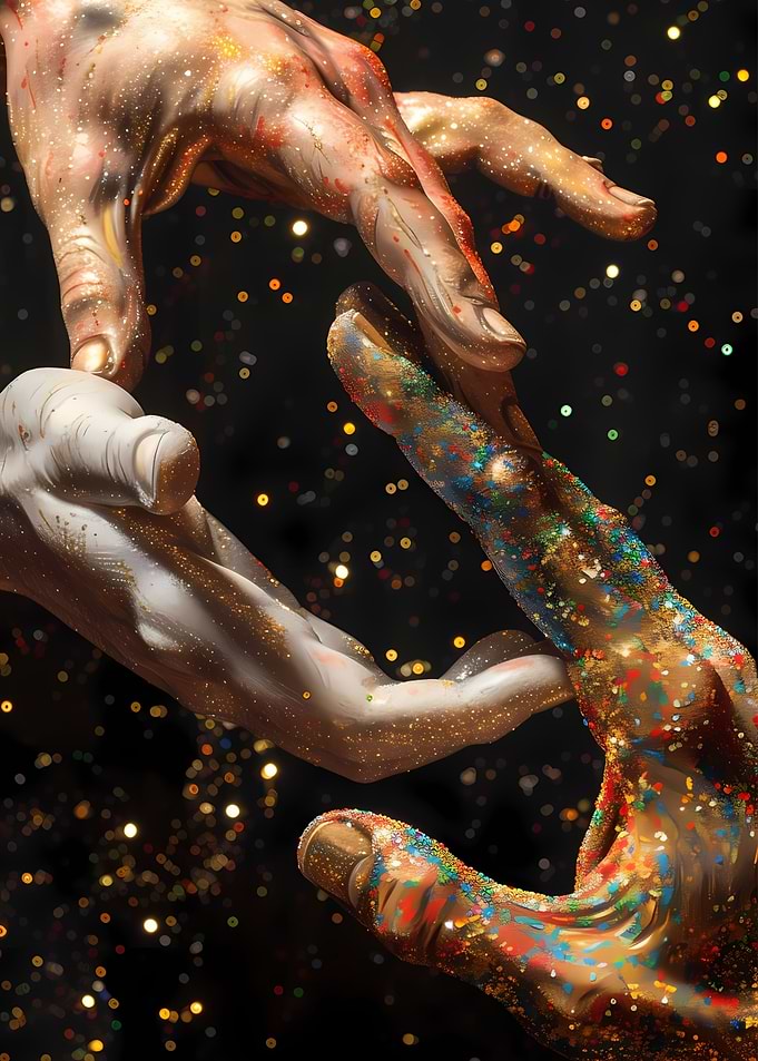 abstract hands
